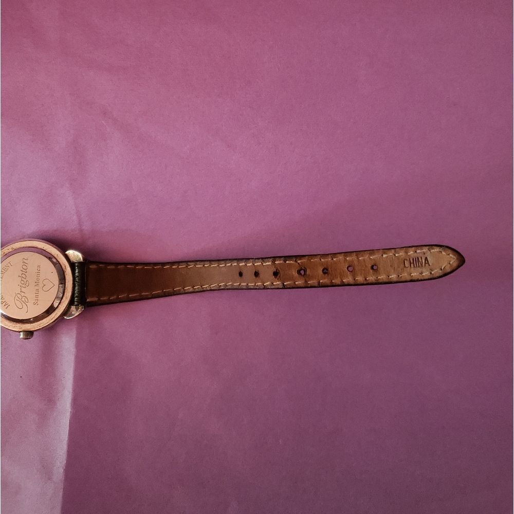 Brighton Sweet SANTA MONICA Leather Strap Watch ๐ - Picture 10 of 12